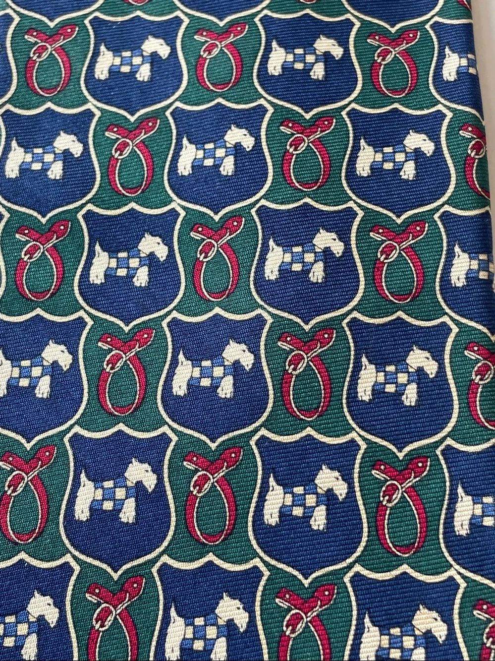 Brooks Brothers Scottie Dog Tie